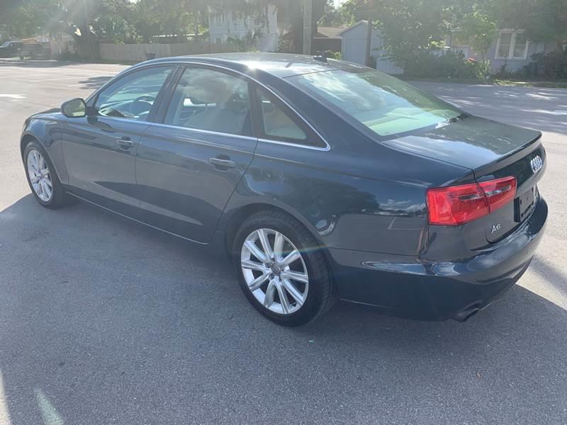 2013 Audi A6 for sale at LUXURY AUTO MALL in Tampa FL