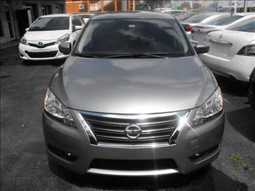 2013 Nissan Sentra for sale at A1 Cars for Us Corp in Medley FL