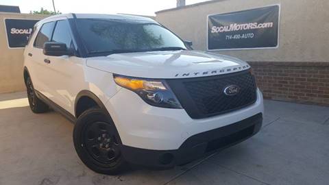 2015 Ford Explorer for sale at SoCal Motors in Los Alamitos CA
