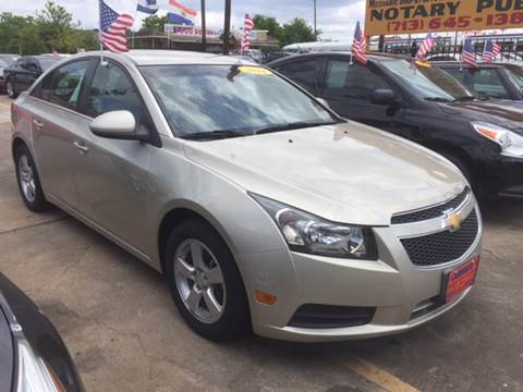 2014 Chevrolet Cruze for sale at JORGE'S MECHANIC SHOP & AUTO SALES in Houston TX