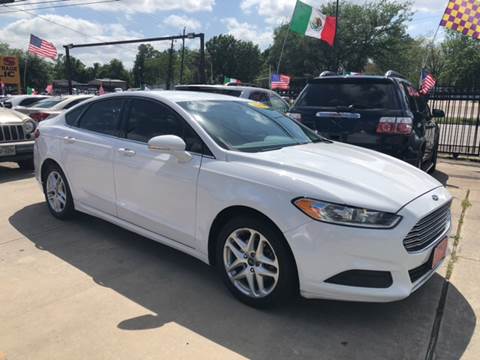 2014 Ford Fusion for sale at JORGE'S MECHANIC SHOP & AUTO SALES in Houston TX