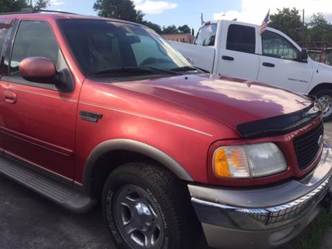 2001 Ford Expedition for sale at JORGE'S MECHANIC SHOP & AUTO SALES in Houston TX