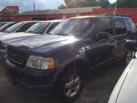 2002 Ford Explorer for sale at JORGE'S MECHANIC SHOP & AUTO SALES in Houston TX