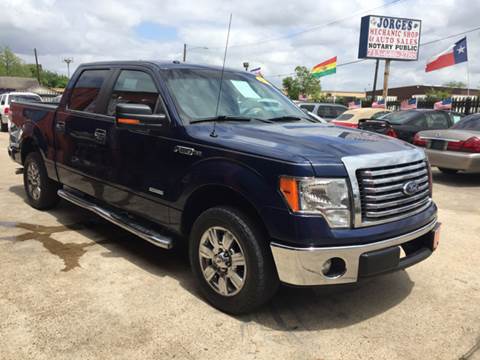 2012 Ford F-150 for sale at JORGE'S MECHANIC SHOP & AUTO SALES in Houston TX