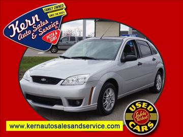 2007 Ford Focus for sale at Kern Auto Sales & Service LLC in Chelsea MI