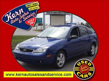 2006 Ford Focus for sale at Kern Auto Sales & Service LLC in Chelsea MI