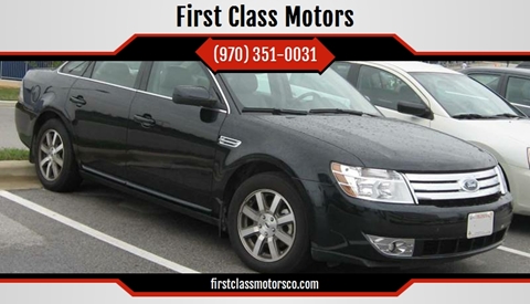 2008 Ford Taurus for sale at First Class Motors in Greeley CO