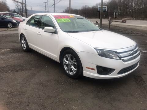 2012 Ford Fusion for sale at Joseph Balogh in Binghamton NY