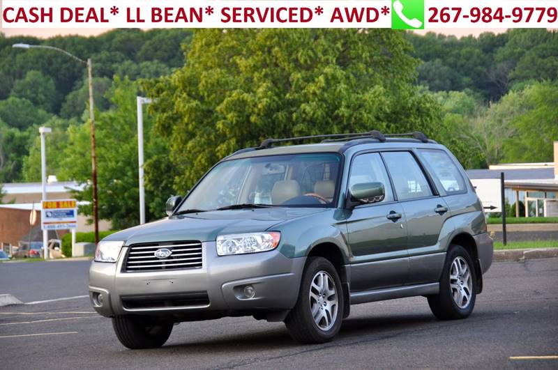 2006 Subaru Forester Awd 2 5 X L L Bean Edition 4dr Wagon In