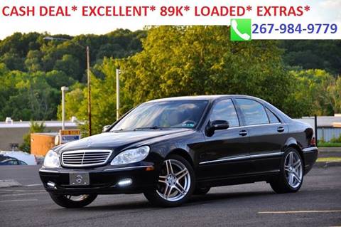 2002 Mercedes-Benz S-Class for sale at T CAR CARE INC in Philadelphia PA