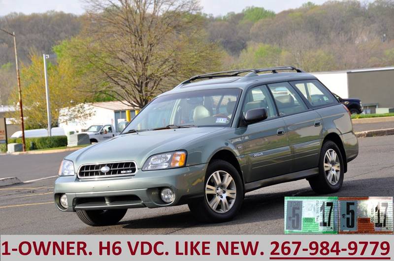 2004 subaru outback awd h6 3 0 vdc 4dr wagon in philadelphia pa t car care inc 2004 subaru outback awd h6 3 0 vdc 4dr