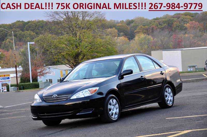 2002 Toyota Camry for sale at T CAR CARE INC in Philadelphia PA