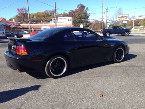 2001 Ford Mustang SVT Cobra for sale at Roberts Auto Sales in Millville NJ