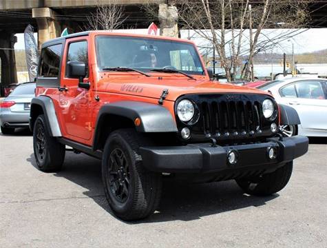 2015 Jeep Wrangler for sale at Cutuly Auto Sales in Pittsburgh PA
