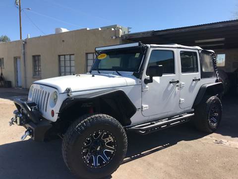 2009 Jeep Wrangler Unlimited for sale at Tucson Used Auto Sales in Tucson AZ