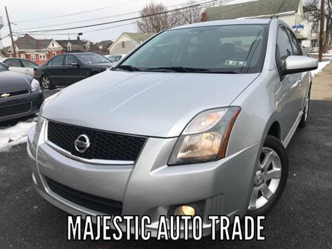 2012 Nissan Sentra for sale at Majestic Auto Trade in Easton PA