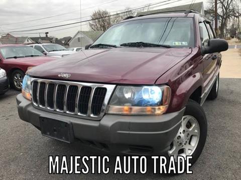 2002 Jeep Grand Cherokee for sale at Majestic Auto Trade in Easton PA