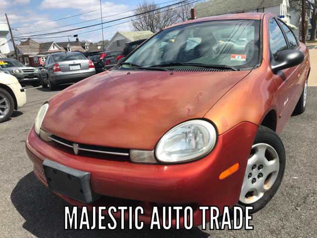 2000 Plymouth Neon for sale at Majestic Auto Trade in Easton PA