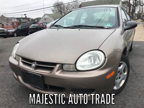 2002 Dodge Neon for sale at Majestic Auto Trade in Easton PA