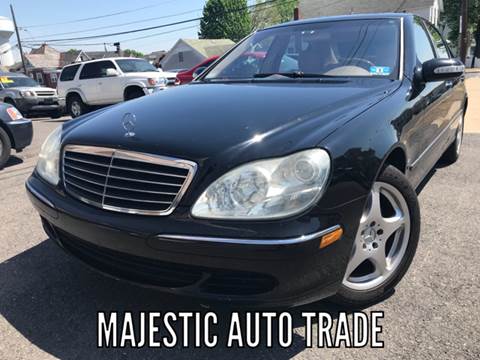 2004 Mercedes-Benz S-Class for sale at Majestic Auto Trade in Easton PA