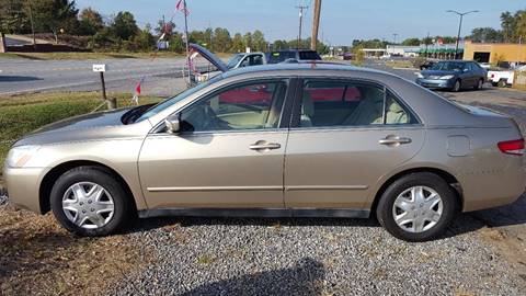 2004 Honda Accord for sale at Street Source Auto LLC in Hickory NC