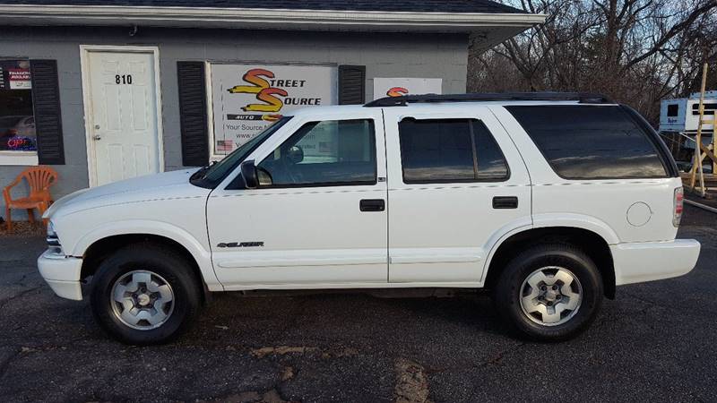 2002 Chevrolet Blazer for sale at Street Source Auto LLC in Hickory NC