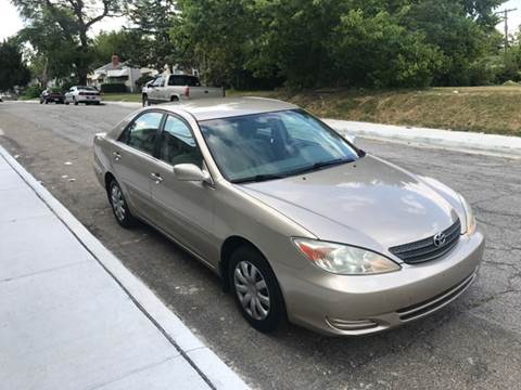 2003 Toyota Camry for sale at JE Auto Sales LLC in Indianapolis IN