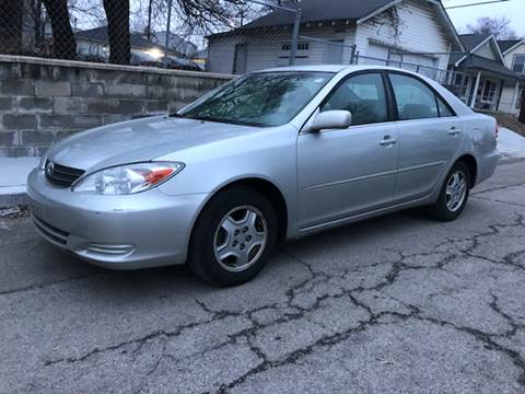 2002 Toyota Camry for sale at JE Auto Sales LLC in Indianapolis IN