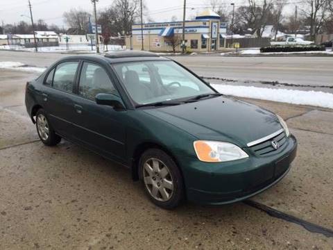 2002 Honda Civic for sale at JE Auto Sales LLC in Indianapolis IN