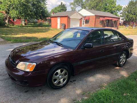 2001 Subaru Legacy for sale at JE Auto Sales LLC in Indianapolis IN