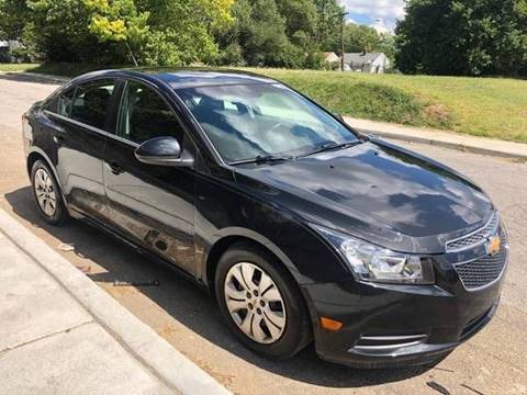 2012 Chevrolet Cruze for sale at JE Auto Sales LLC in Indianapolis IN
