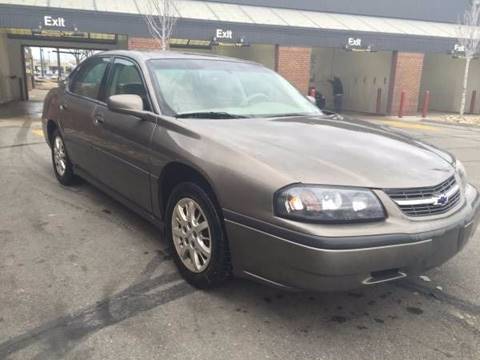 2002 Chevrolet Impala for sale at JE Auto Sales LLC in Indianapolis IN