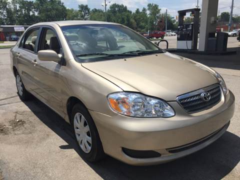 2006 Toyota Corolla for sale at JE Auto Sales LLC in Indianapolis IN