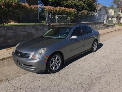 2004 Infiniti G35 for sale at JE Auto Sales LLC in Indianapolis IN