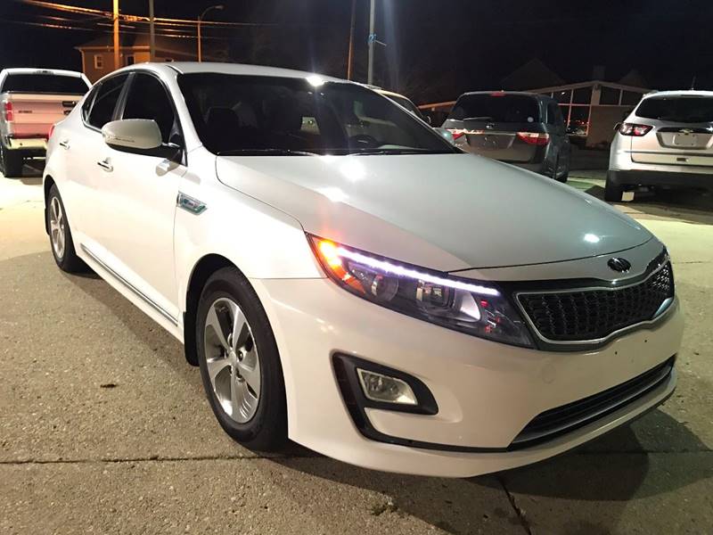 2014 Kia Optima Hybrid for sale at Auto Gallery LLC in Burlington WI