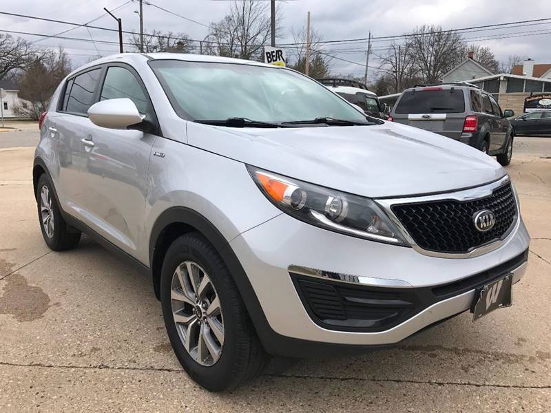 2015 Kia Sportage for sale at Auto Gallery LLC in Burlington WI