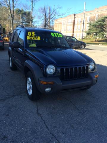 2003 Jeep Liberty for sale at Zeez Auto Sales in North Attleboro MA