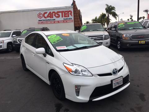 2014 Toyota Prius for sale at CARSTER in Huntington Beach CA