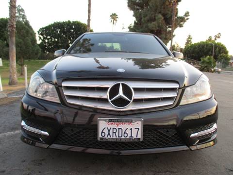 2013 Mercedes-Benz C-Class for sale at CARSTER in Huntington Beach CA