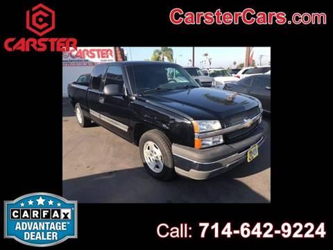 2005 Chevrolet Silverado 1500 for sale at CARSTER in Huntington Beach CA