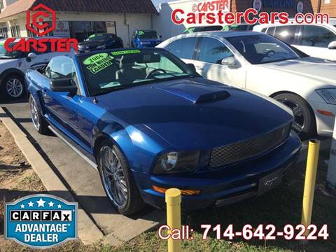 2006 Ford Mustang for sale at CARSTER in Huntington Beach CA