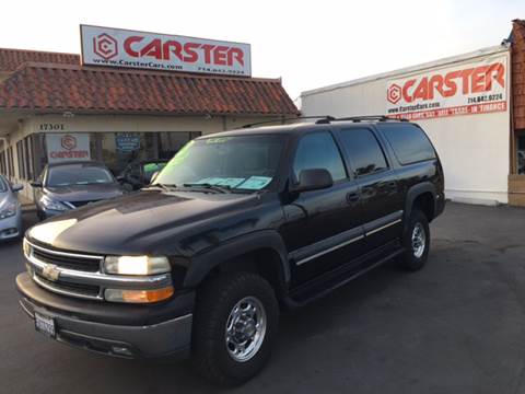 2003 Chevrolet Suburban for sale at CARSTER in Huntington Beach CA