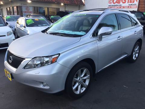 2010 Lexus RX 350 for sale at CARSTER in Huntington Beach CA