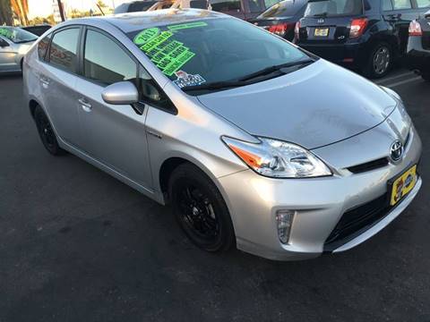 2013 Toyota Prius for sale at CARSTER in Huntington Beach CA