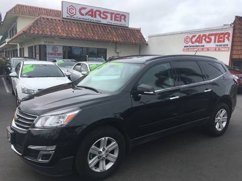 2013 Chevrolet Traverse for sale at CARSTER in Huntington Beach CA