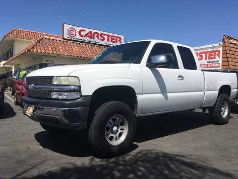 2001 Chevrolet Silverado 1500 for sale at CARSTER in Huntington Beach CA