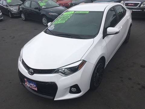 2015 Toyota Corolla for sale at CARSTER in Huntington Beach CA