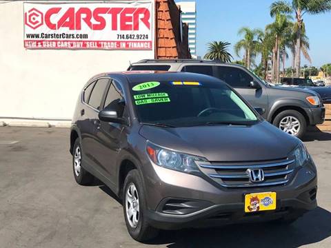 2013 Honda CR-V for sale at CARSTER in Huntington Beach CA