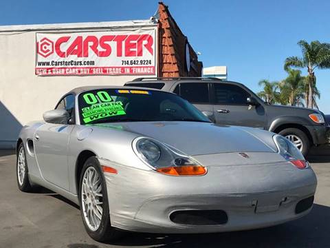 2000 Porsche Boxster for sale at CARSTER in Huntington Beach CA