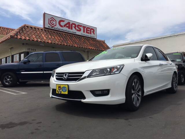 2014 Honda Accord for sale at CARSTER in Huntington Beach CA